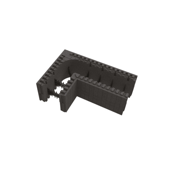 VEGGSYSTEM VV350-200 H300 90G HJ