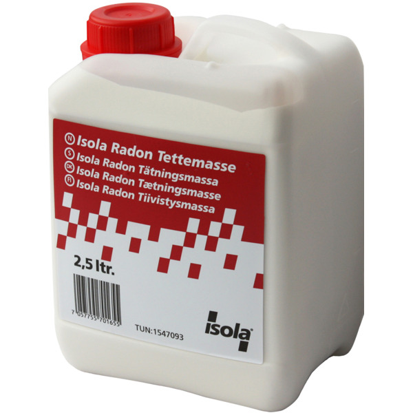 TETTEMASSE RADON 2,5 LTR ISOLA